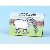 6126 Fridge Magnet-SHEEP WITH THISTLE